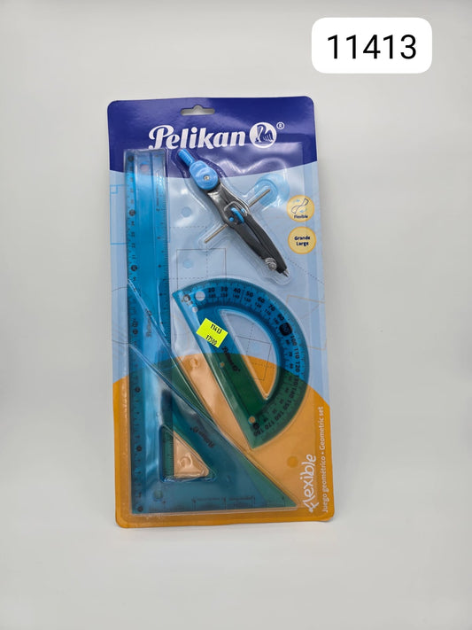 JUEGO GEOMETRICO FLEXIBLE 5PCS GRANDE PELIKAN