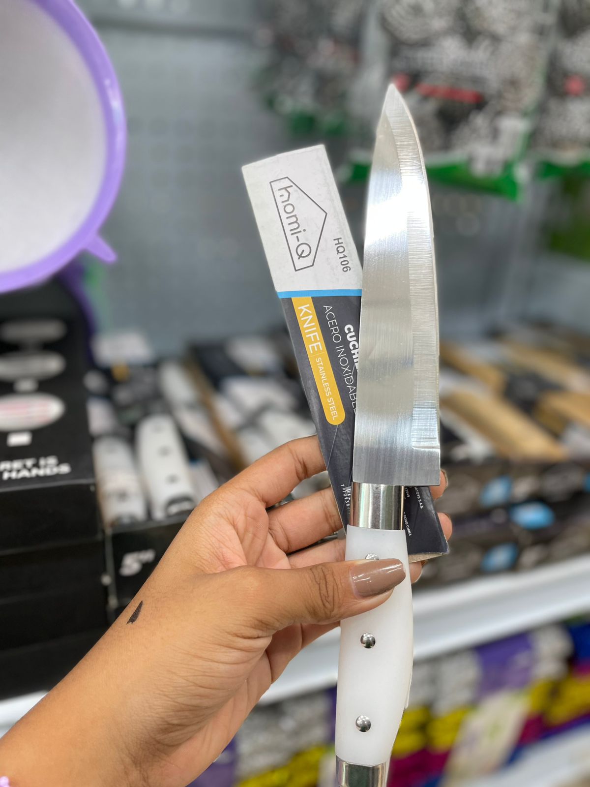 CUCHILLO CACHA BLANCA