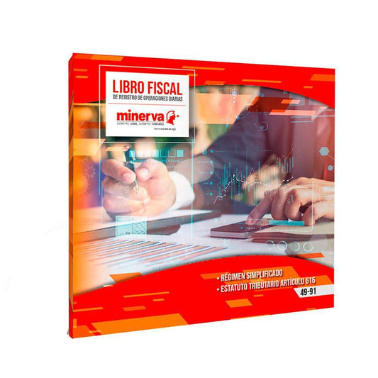 LIBRO FISCAL REGISTRO OPERACIONES DIARIAS MINERVA
