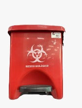 PAPELERA PEDAL CUADRADA 22LT