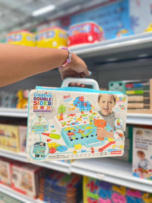 JUEGO FICHAS DIDACTICAS CON TALADRO