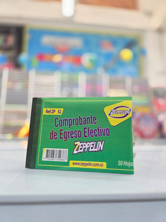 COMPROBANTE EGRESO EFECTIVO