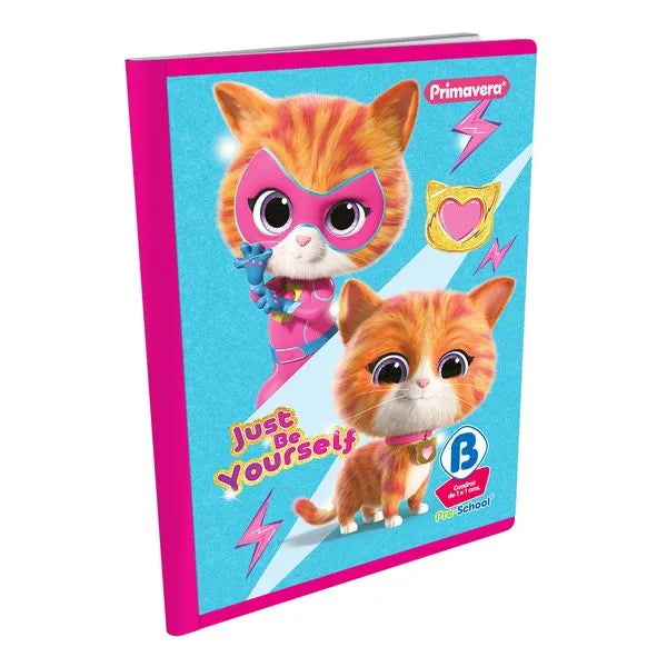 MI PRIMER CUADERNO PRIMAVERA SUPER KITTIES