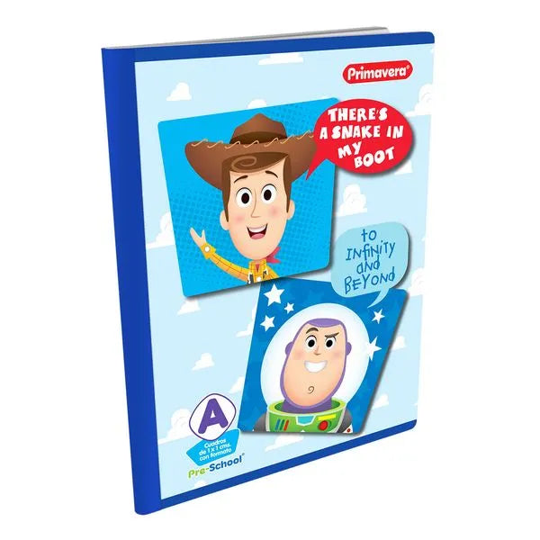MI PRIMER CUADERNO PRIMAVERA TOY STORY 4