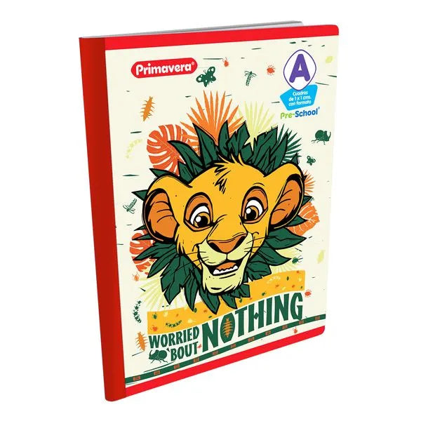 MI PRIMER CUADERNO PRIMAVERA REY LEON