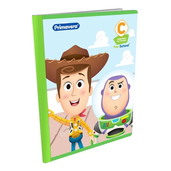 MI PRIMER CUADERNO PRIMAVERA TOY STORY 4