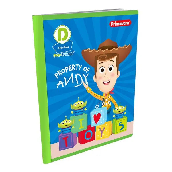 MI PRIMER CUADERNO PRIMAVERA TOY STORY 4
