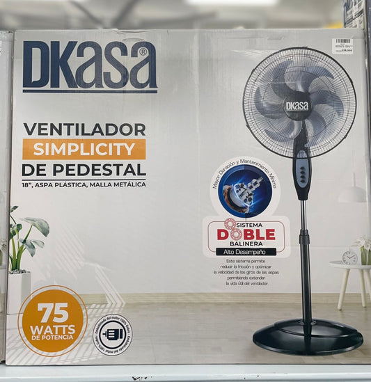 VENTILADOR SIMPLICITY PEDESTAL 18"