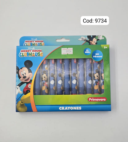 CRAYON X12 PERSONAJES PRIMAVERA