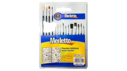 PINCEL MERLETTO X 15