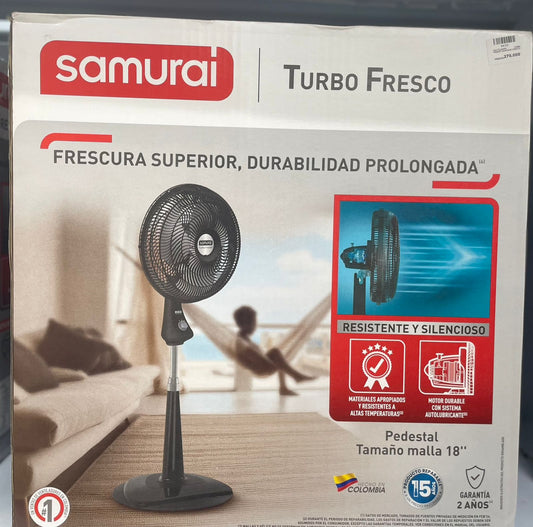VENTILADOR TURBO FRESCO SAMURAI