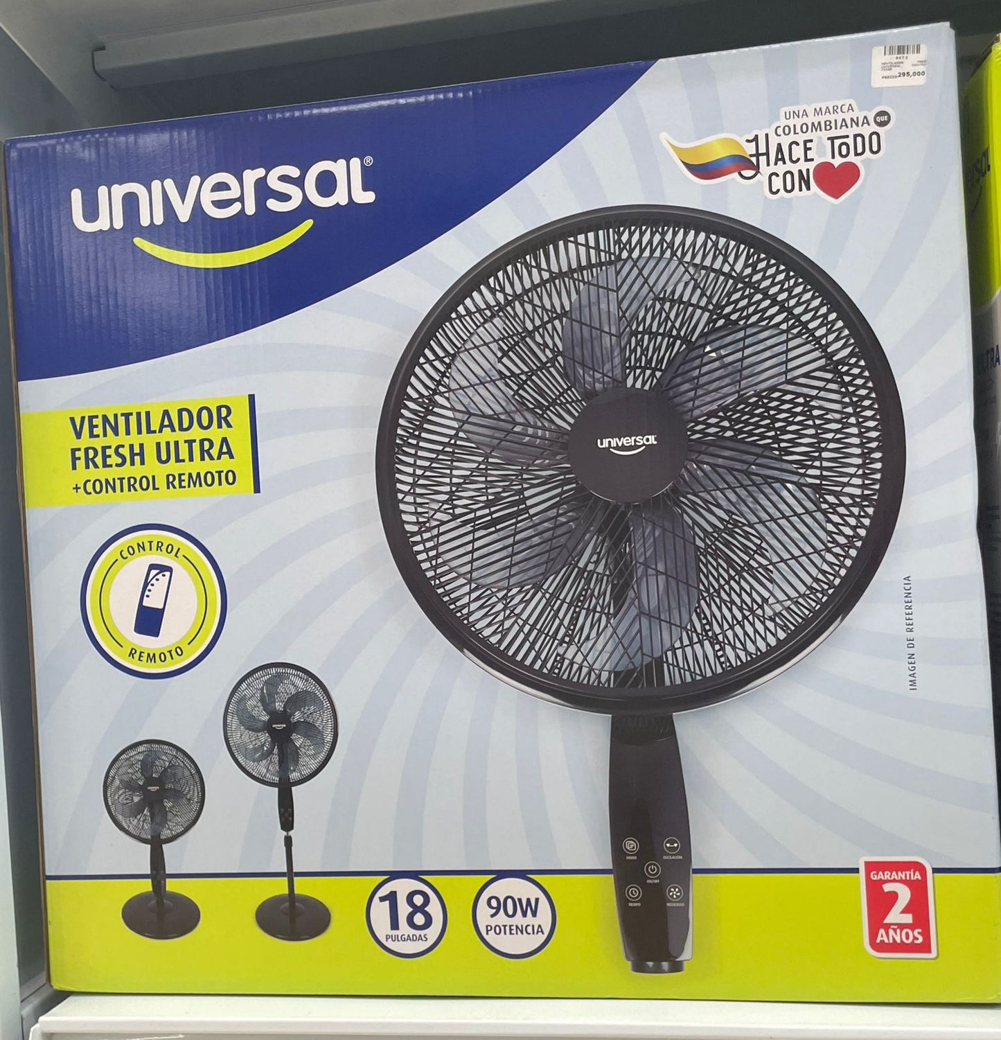 VENTILADOR FRESH UNIVERSAL CONTROL