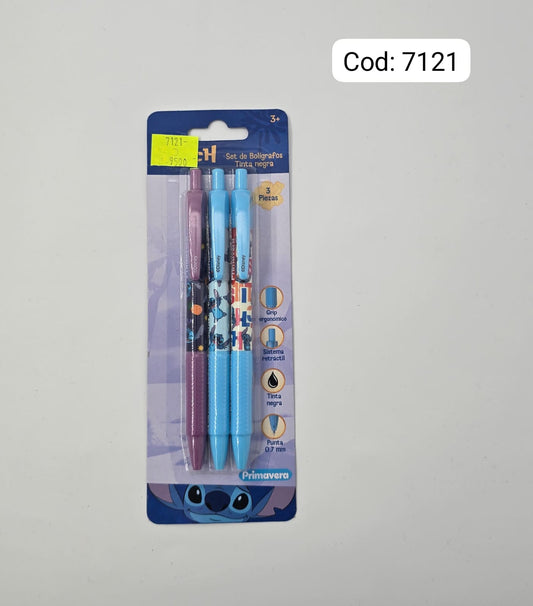 LAPICERO PRIMAVERA PERSONAJES X3 RT