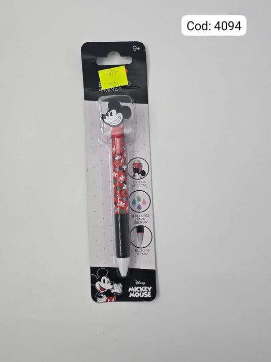 LAPICERO 4 MINAS PRIMAVERA PERSONAJES