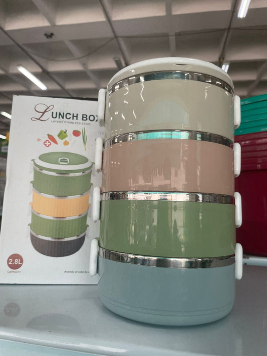 PORTA COMIDA 4 PCS GRANDE
