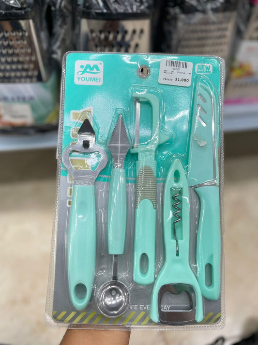SET DE COCINA X5