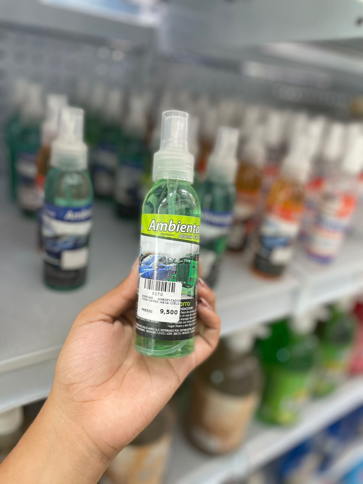 PERFUME AMBIENTADOR PARA CARRO MANA CIELO