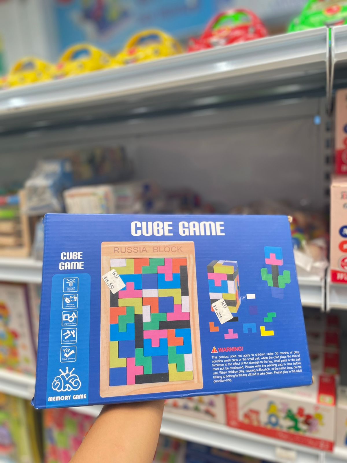 TABLA TIPO TETRIS FINO