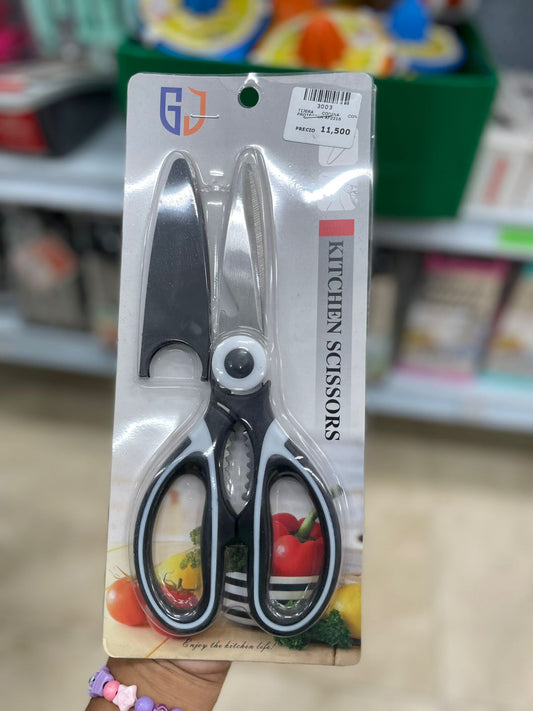 TIJERA COCINA CON PROTECTOR