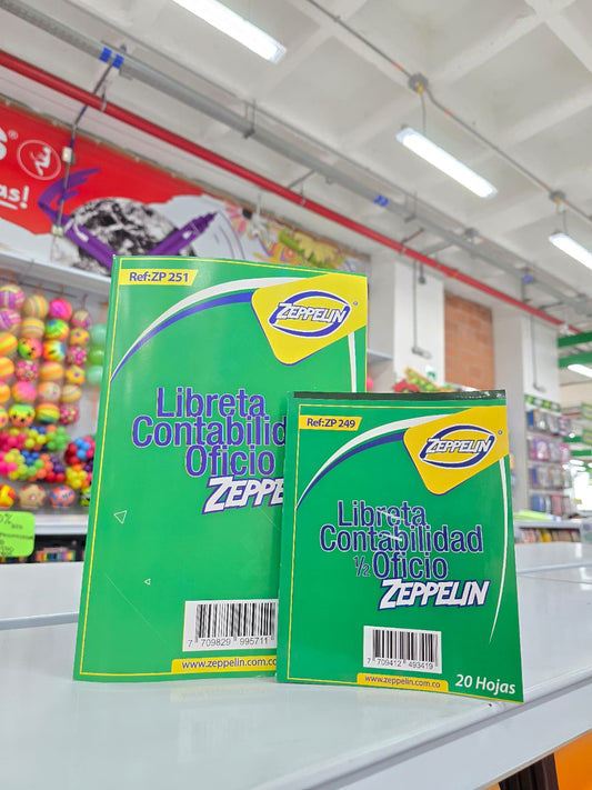 CUADERNO CONTABILIDAD ZEPPELIN