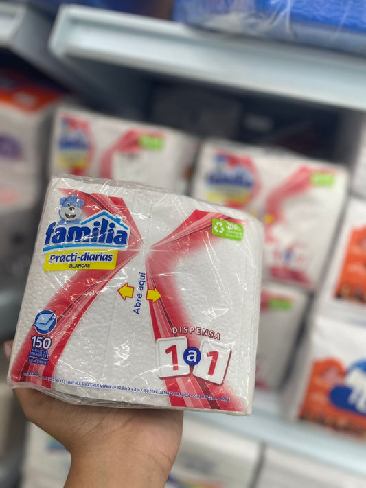 SERVILLETAS FAMILIA X150
