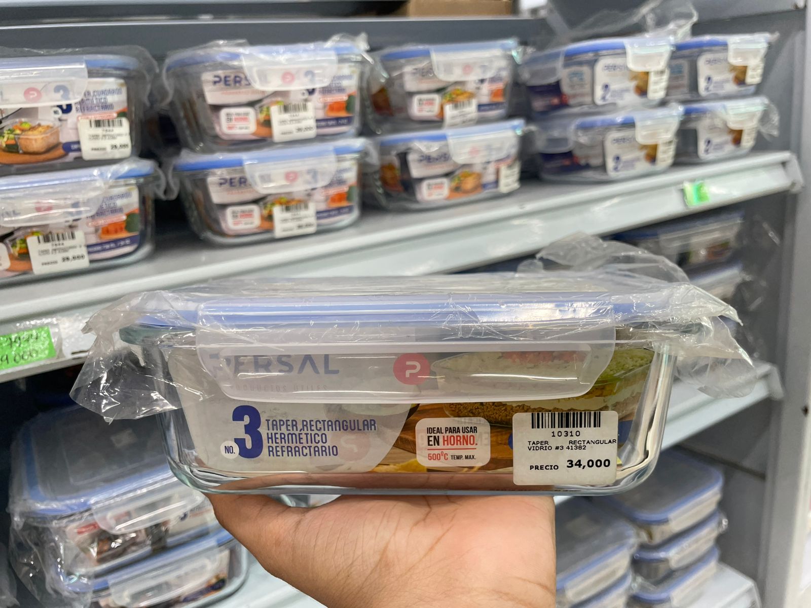 TAPER RECTANGULAR VIDRIO #3 – PAPELERIA LA CORAZA