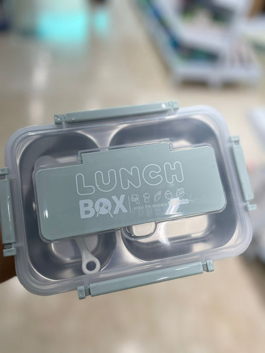 PORTA COMIDA CON CUBIERTOS