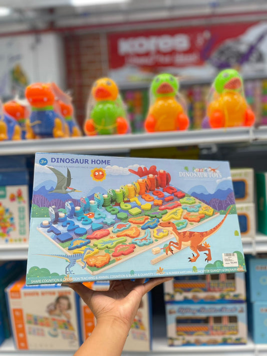 DIDACTICO ROMPECABEZAS DINOSAURIOS