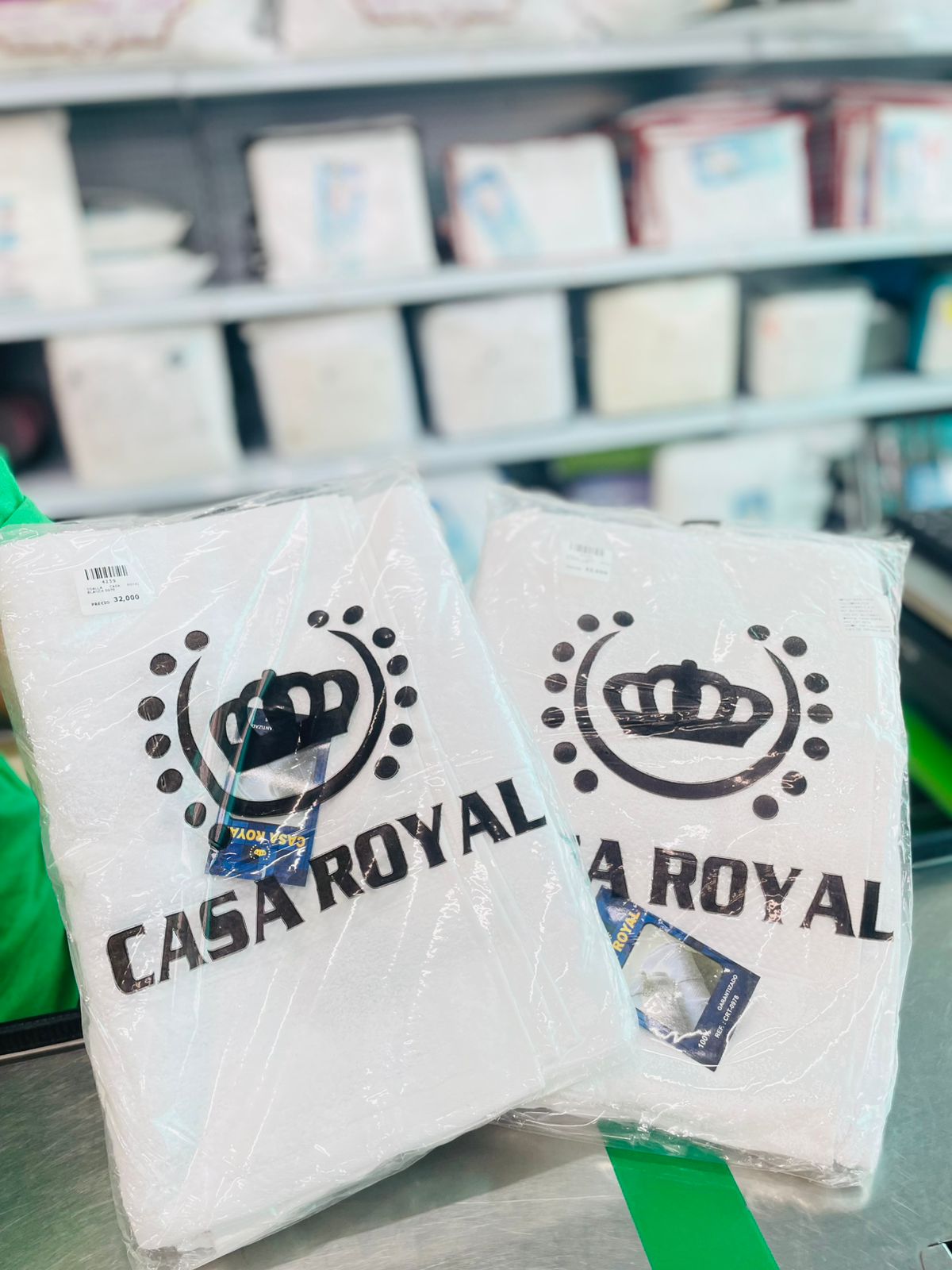 TOALLA CASA ROYAL BLANCA 0978