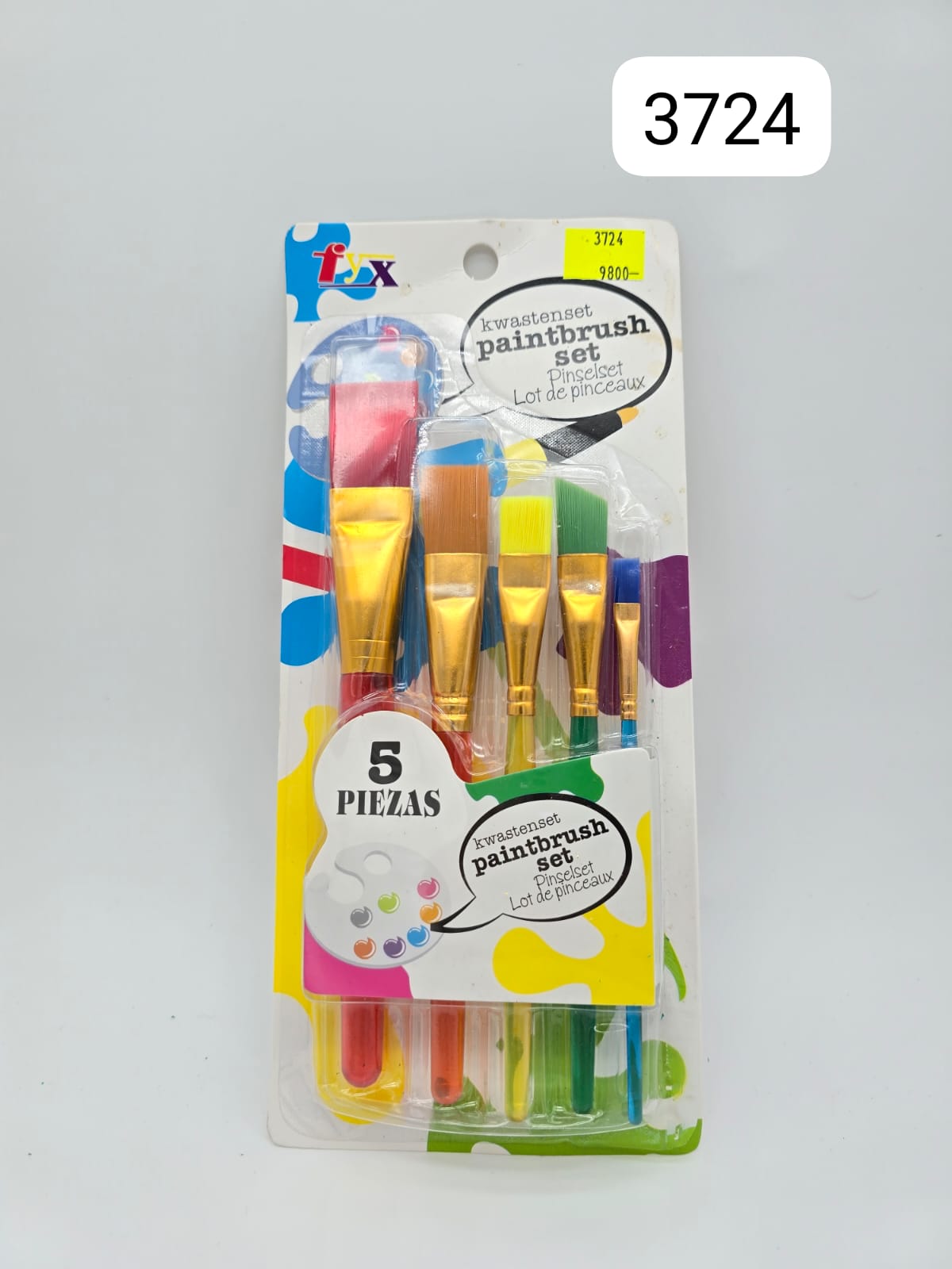 PINCEL FINO SET X5 PO-0825-17830