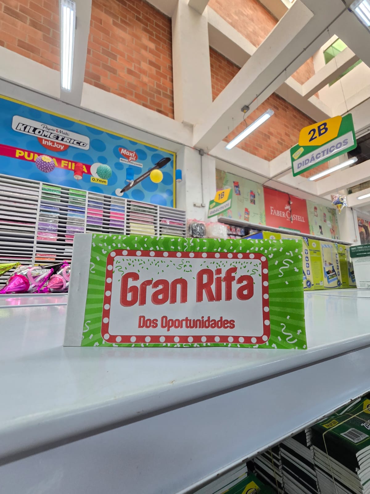 TALONARIO DE RIFA GRANDE BOND 2 OPORTUNIDADES