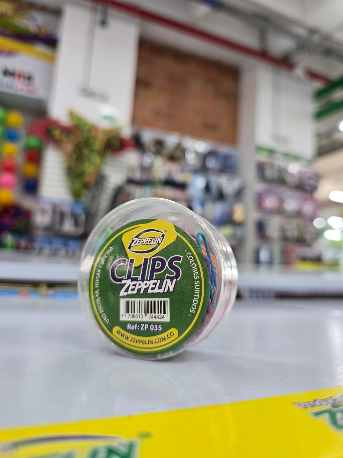 CLIPS STANDAR COLORES ZEPPELIN