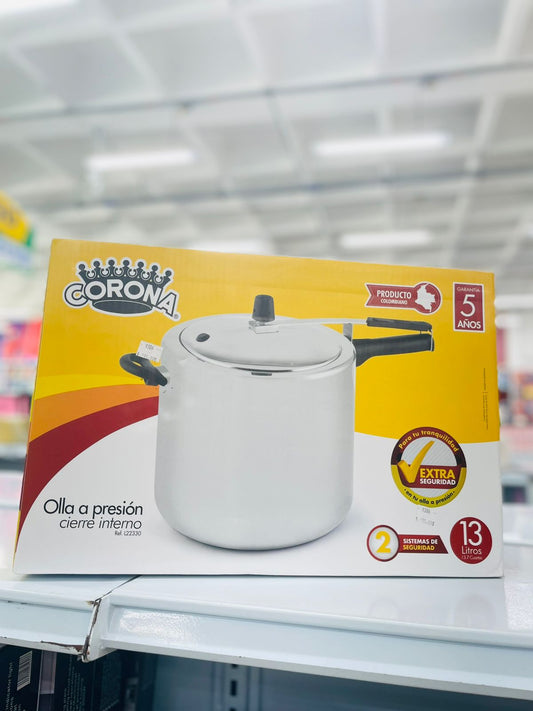 OLLA PRESION CORONA 13 LT