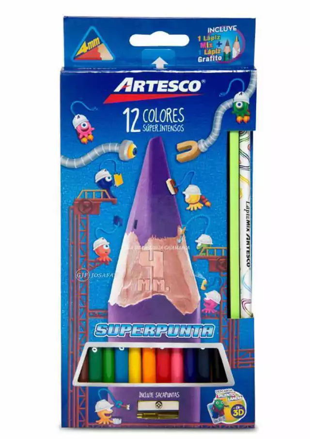 COLORES JUMBO ARTESCO X 12