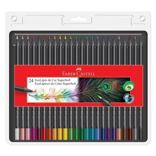COLOR SUPERSOFT X 24 FABER CASTELL