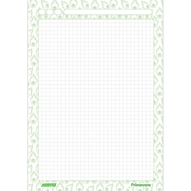 CUADERNO PASTA DURA PRIMAVERA FERXXO