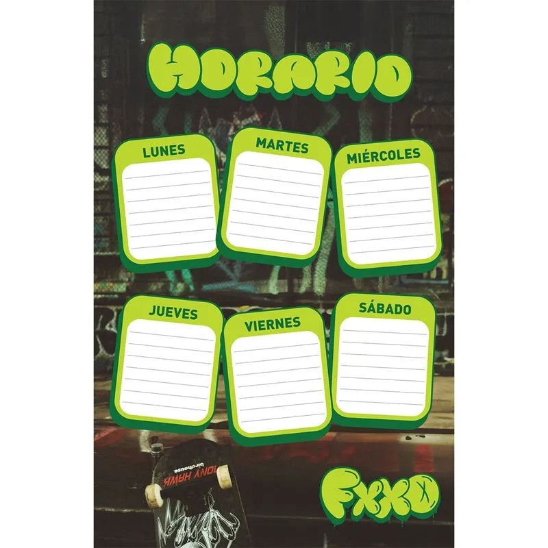 CUADERNO PASTA DURA PRIMAVERA FERXXO
