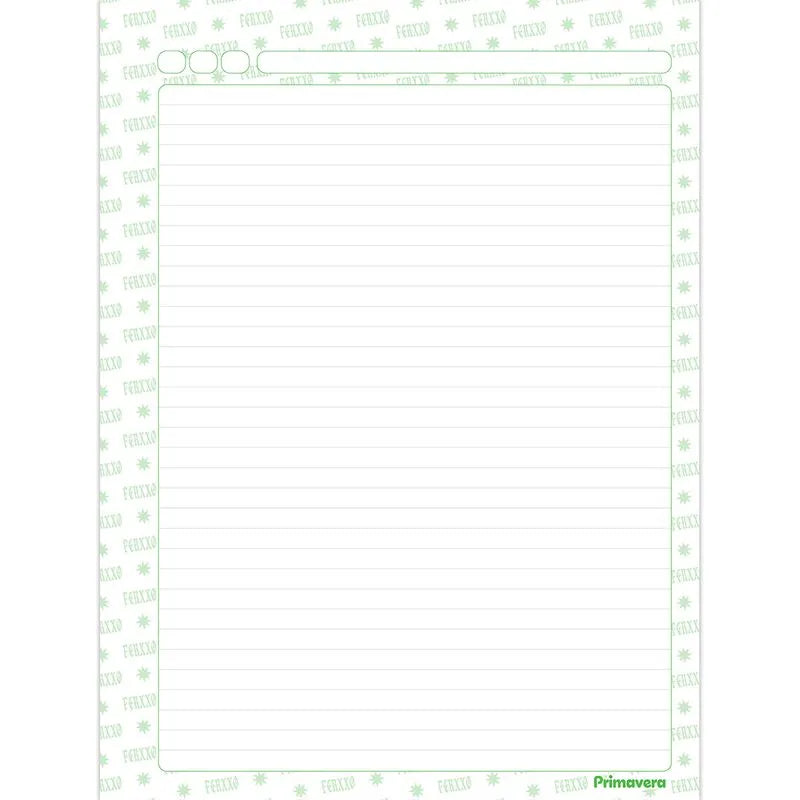 CUADERNO ARGOLLADO 95 5-7MATERIAS PRIMAVERA FERXXO