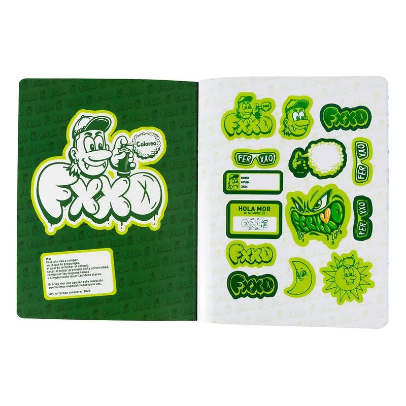 CUADERNO 100HOJAS PRIMAVERA FERXXO