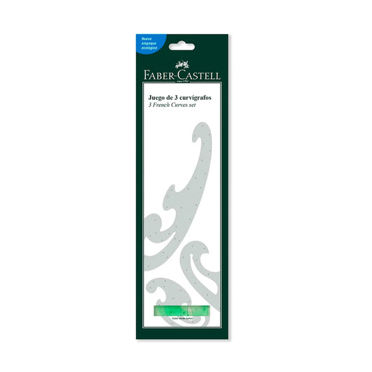 CURVIGRAFO FABER-CASTELL X 3