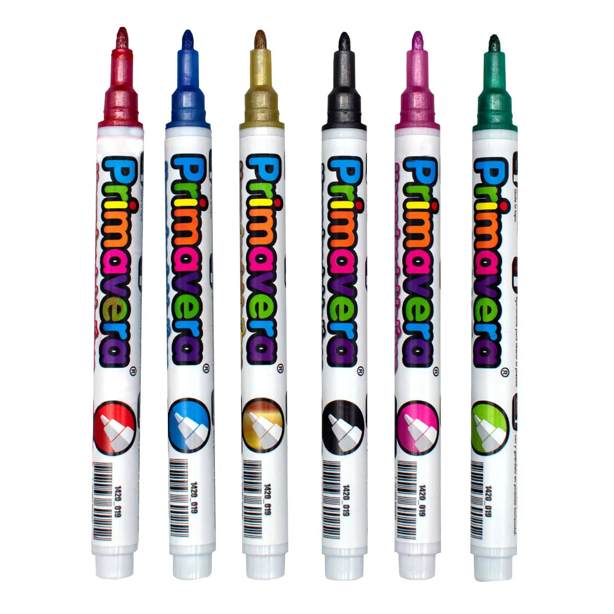 MARCADORES DOBLE LINEA PRIMAVERA X 6