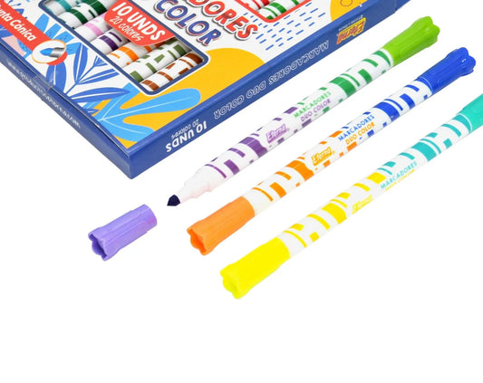 MARCADOR DUO ETERNA COLOR X10
