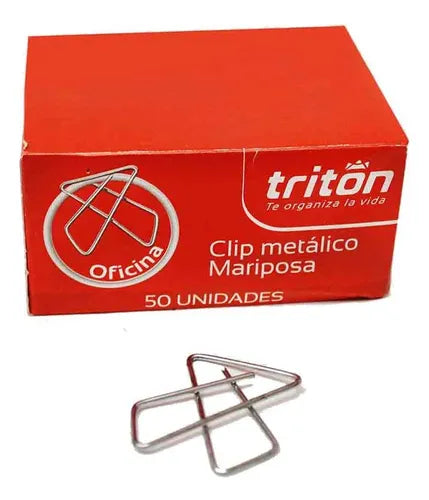 CLIPS MARIPOSA X 50UND TRITON