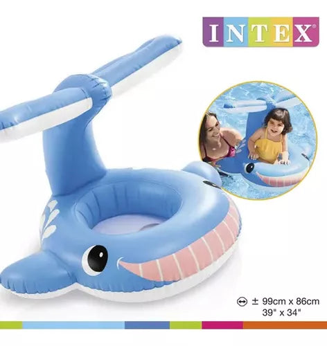 FLOTADOR INFLABLE  BALLENA 56591