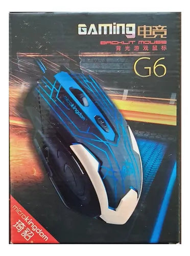 MOUSE USB GAMER PREMIUM G6