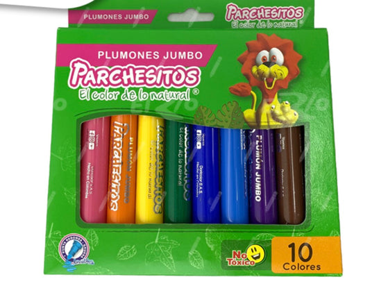 PLUMÓN JUMBO X10 PARCHESITO