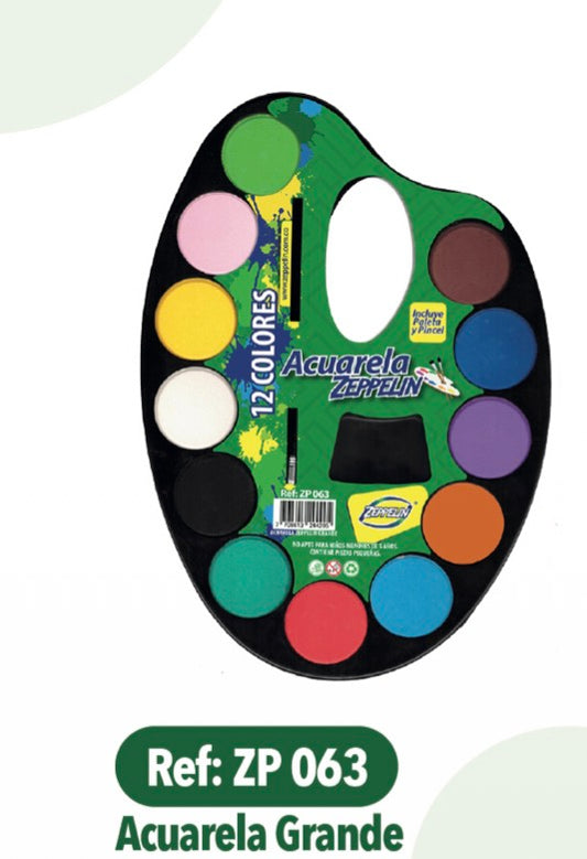 ACUARELA PALETA GD ZP 063