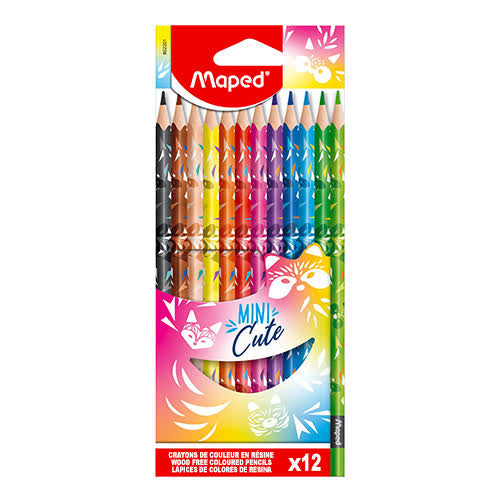 COLOR MAPED x12 MINI CUTE