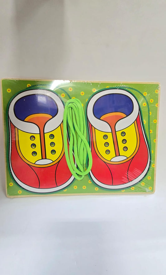 ZAPATOS MADERA DE AMARRAR