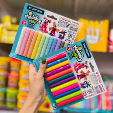 PLASTILINA JUMBO X12 STUDMARK